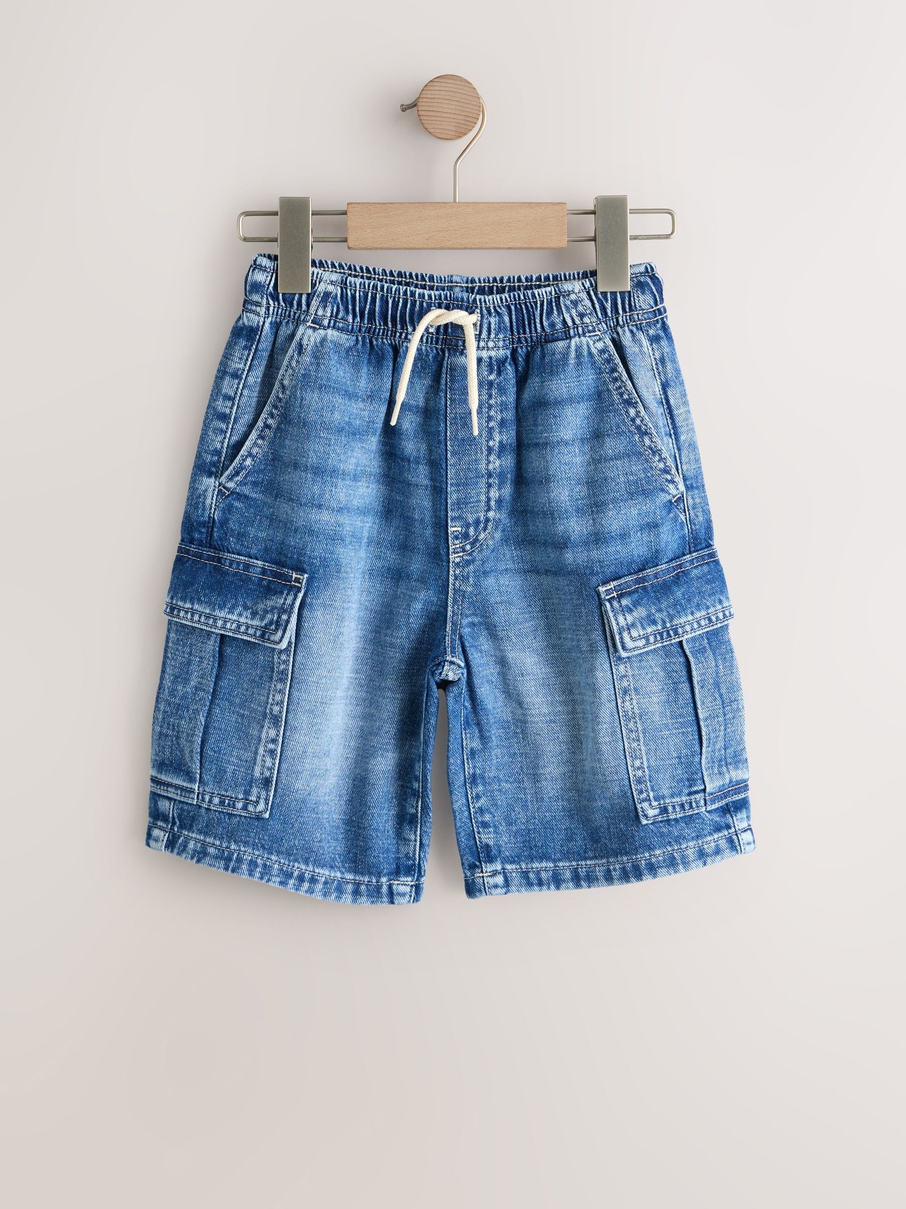 Dsiney Kidz - Blue Cargo Shorts (3-16yrs) image 1