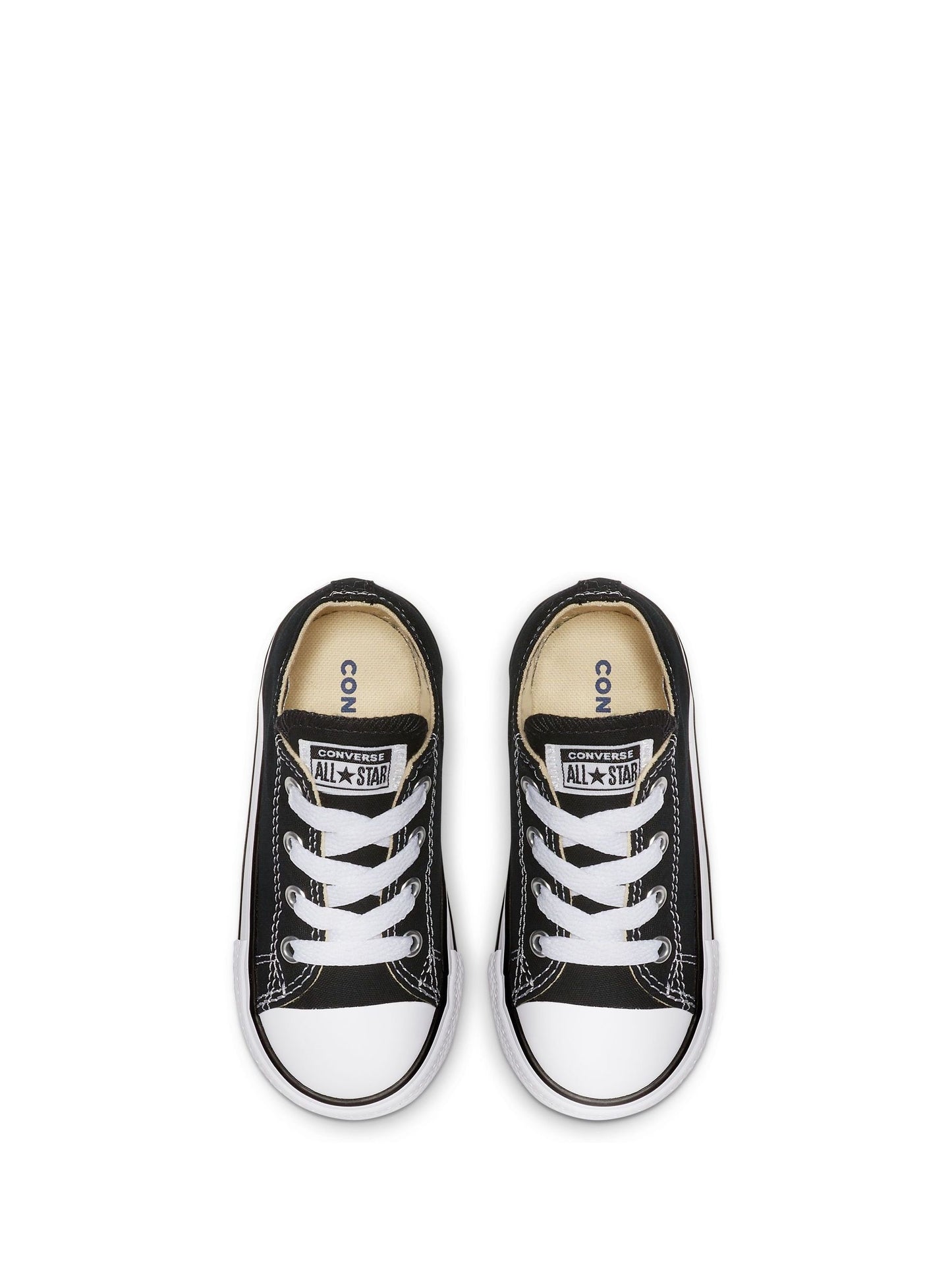 Converse Black Lace Up Chuck Taylor All Star Infant Trainers image 5