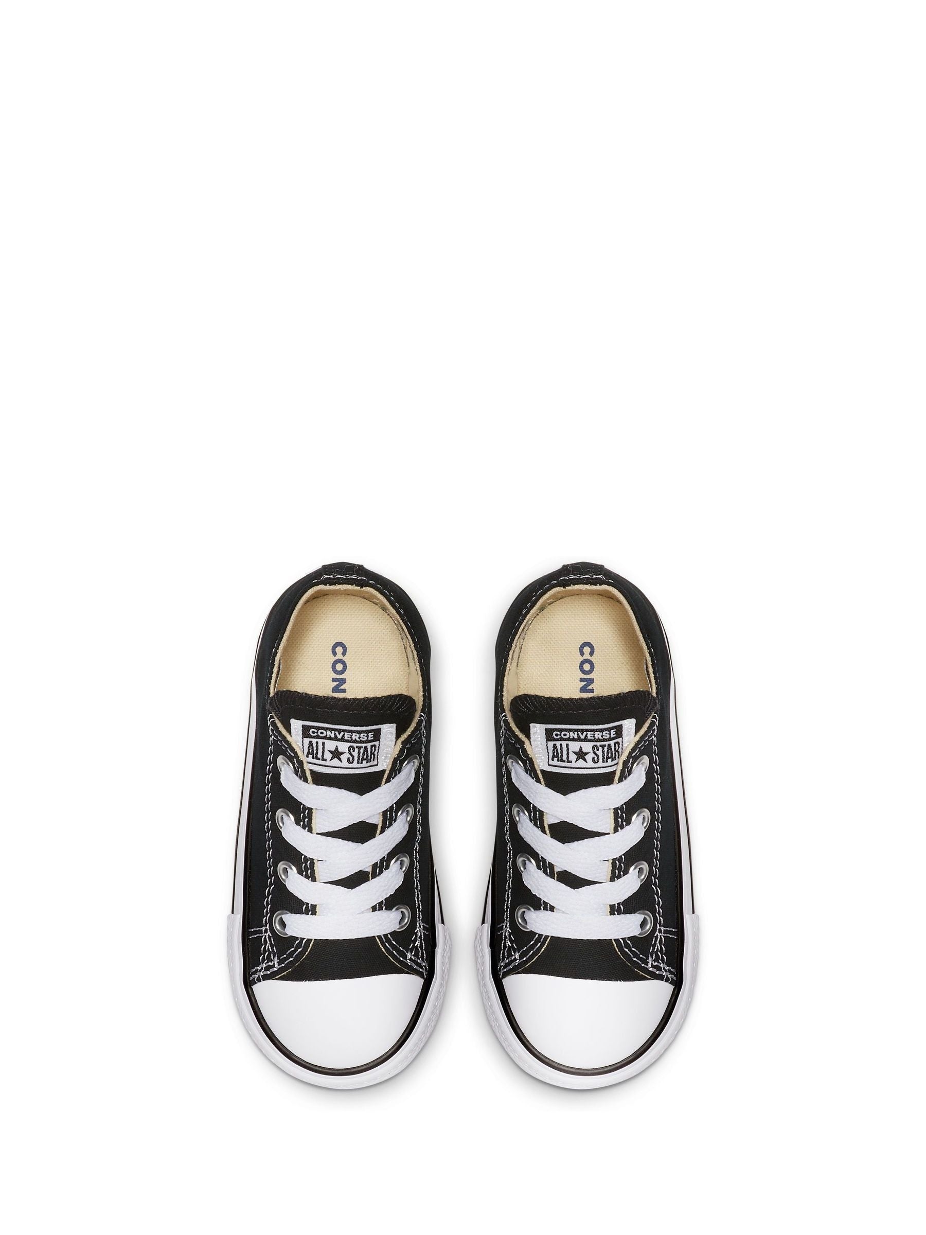 Converse Black Lace Up Chuck Taylor All Star Infant Trainers image 5