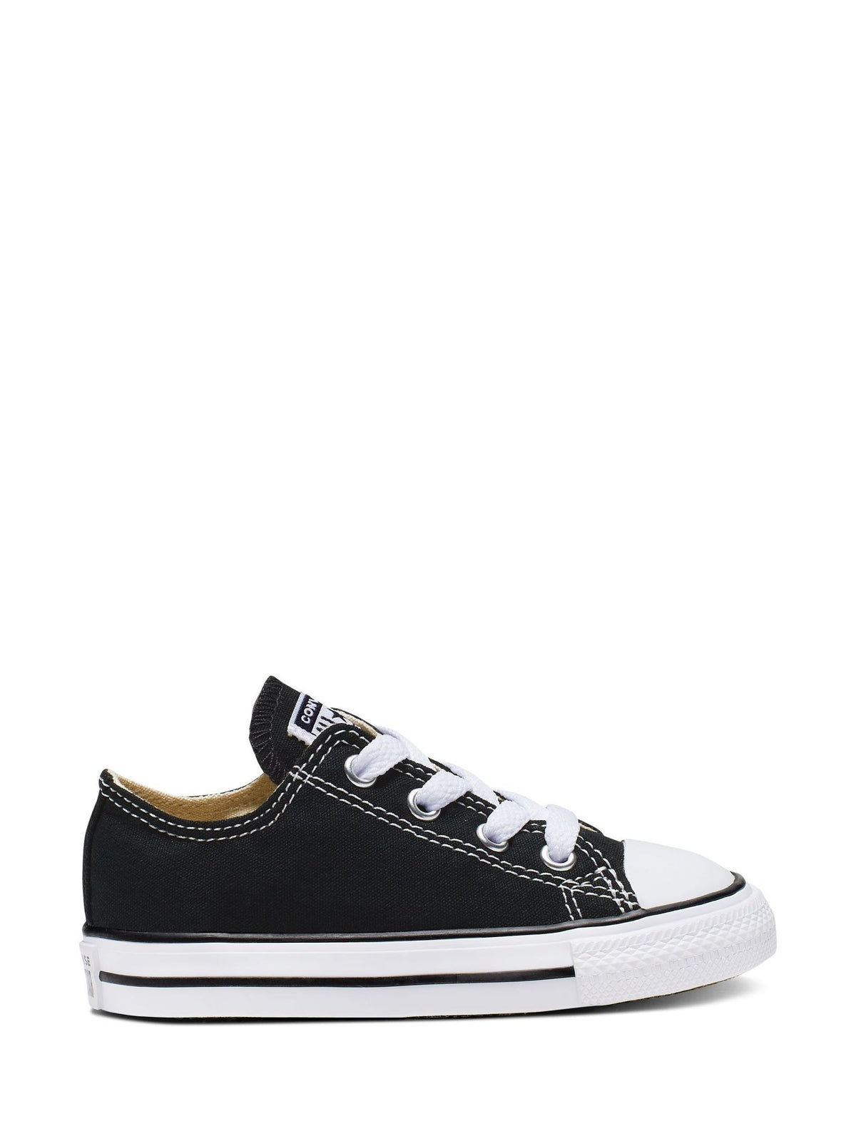 Converse Black Lace Up Chuck Taylor All Star Infant Trainers image 1