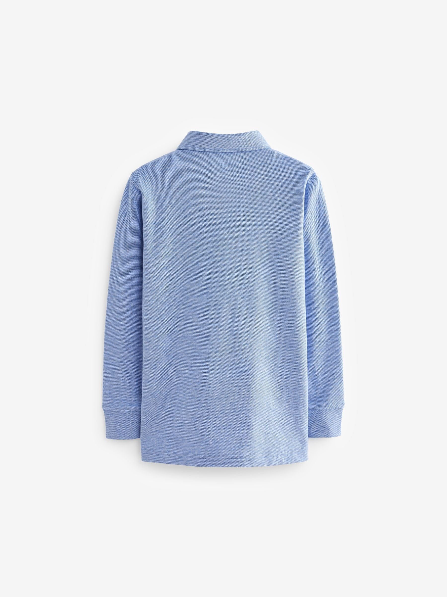 Dsiney Kidz - Blue Long Sleeve Polo Shirt (3-16yrs) image 2