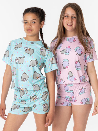 Vanilla Underground Pink Girls Pusheen Pyjamas 2 Pack - image 6