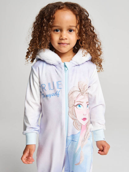 Brand Threads Blue Frozen Fleece All-In-One - image 2