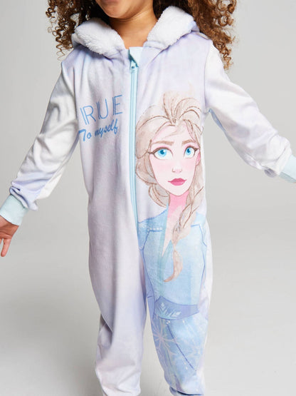 Brand Threads Blue Frozen Fleece All-In-One - image 3