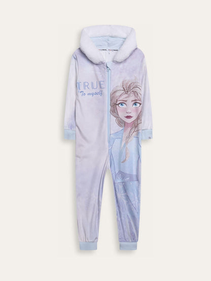 Brand Threads Blue Frozen Fleece All-In-One - image 8