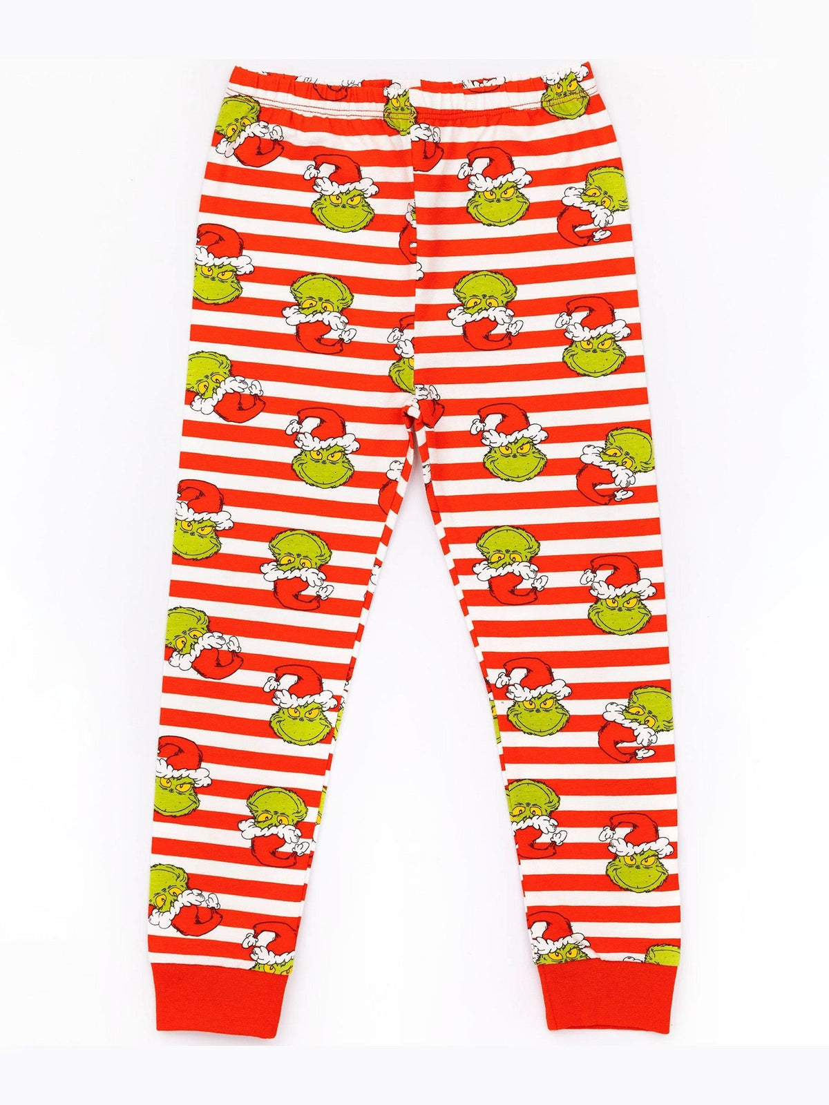 Vanilla Underground Blue The Grinch Matching Family Christmas 100% Cotton Long Pyjamas - image 4
