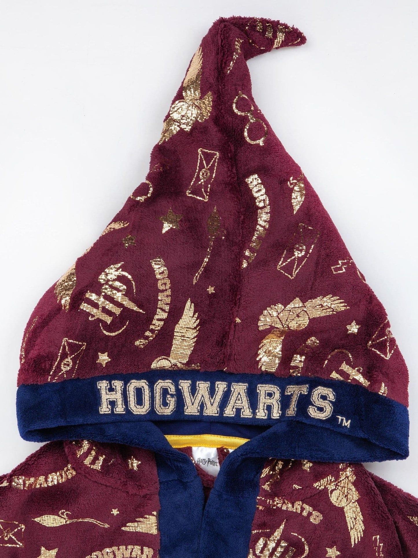 Dsiney Kidz - Vanilla Underground Red Harry Potter Unisex Kids Fleece Dressing Gown Robe image 3