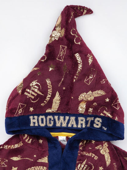Dsiney Kidz - Vanilla Underground Red Harry Potter Unisex Kids Fleece Dressing Gown Robe image 3