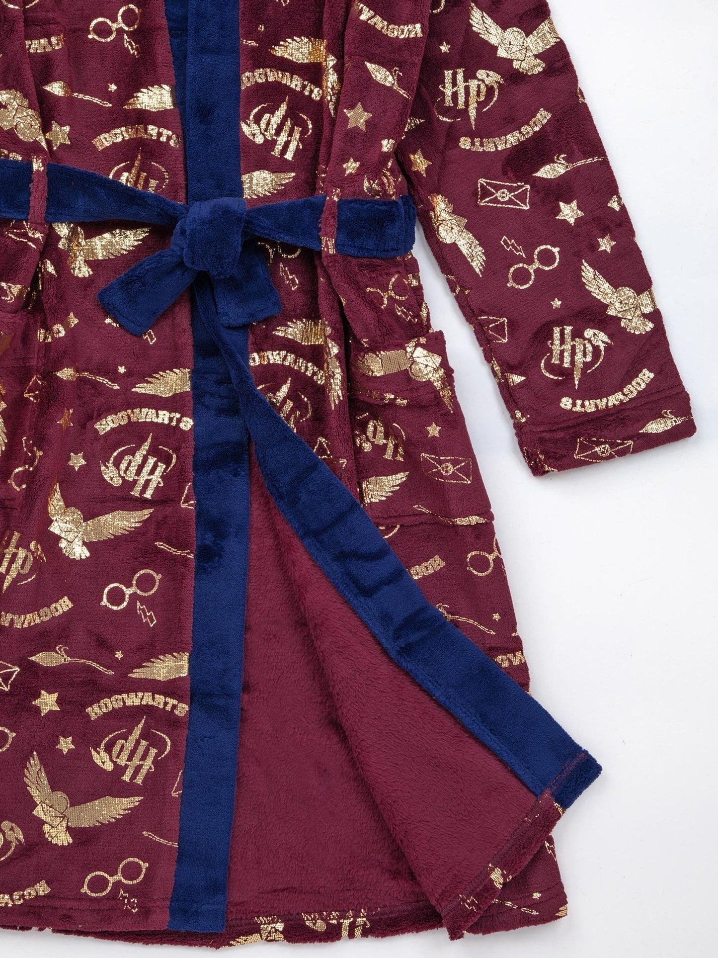 Dsiney Kidz - Vanilla Underground Red Harry Potter Unisex Kids Fleece Dressing Gown Robe image 4