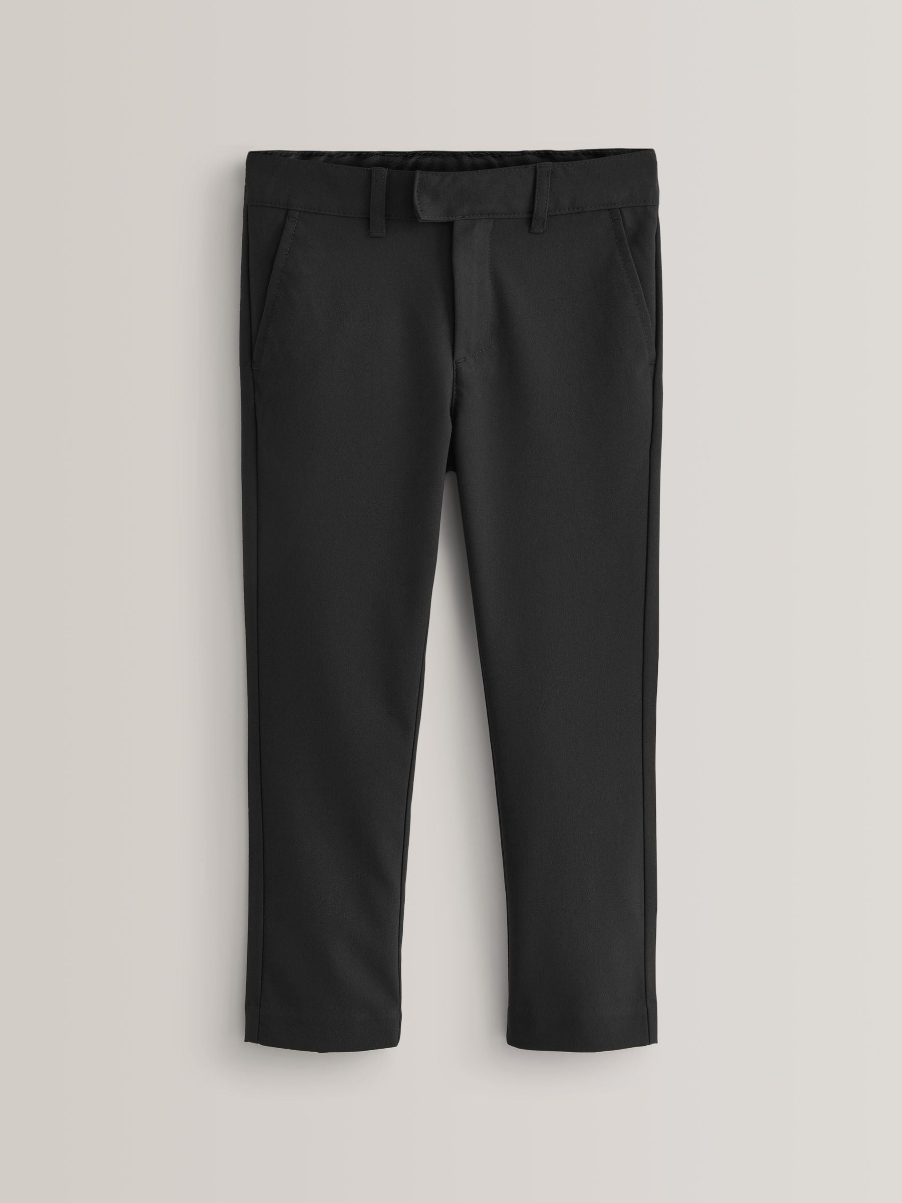 Dsiney Kidz - Black Slim Waist Skinny Leg School Formal Trousers (3-17yrs) image 1