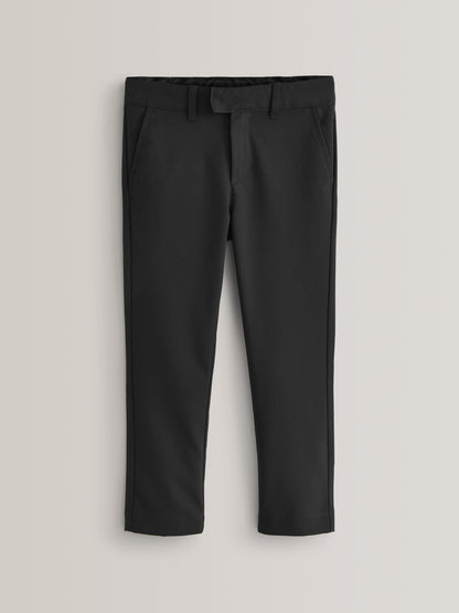Dsiney Kidz - Black Slim Waist Skinny Leg School Formal Trousers (3-17yrs) image 1