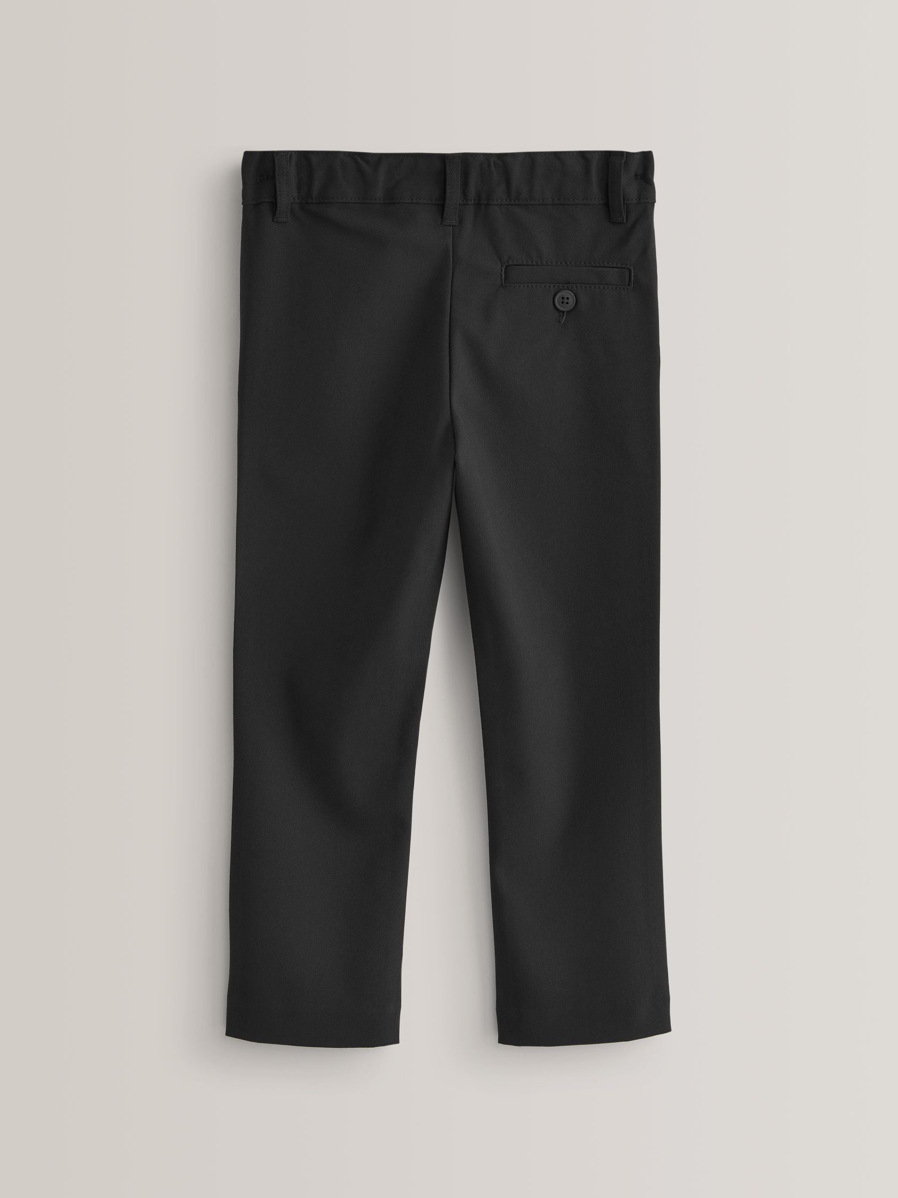 Dsiney Kidz - Black Slim Waist Skinny Leg School Formal Trousers (3-17yrs) image 2