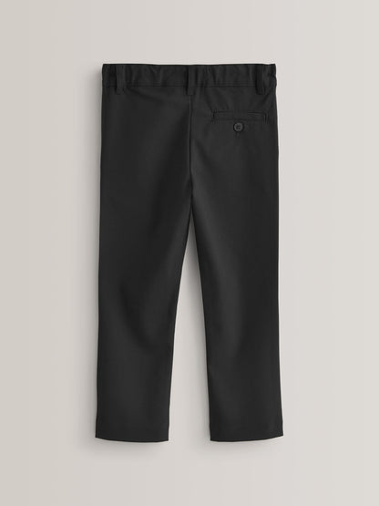 Dsiney Kidz - Black Slim Waist Skinny Leg School Formal Trousers (3-17yrs) image 2