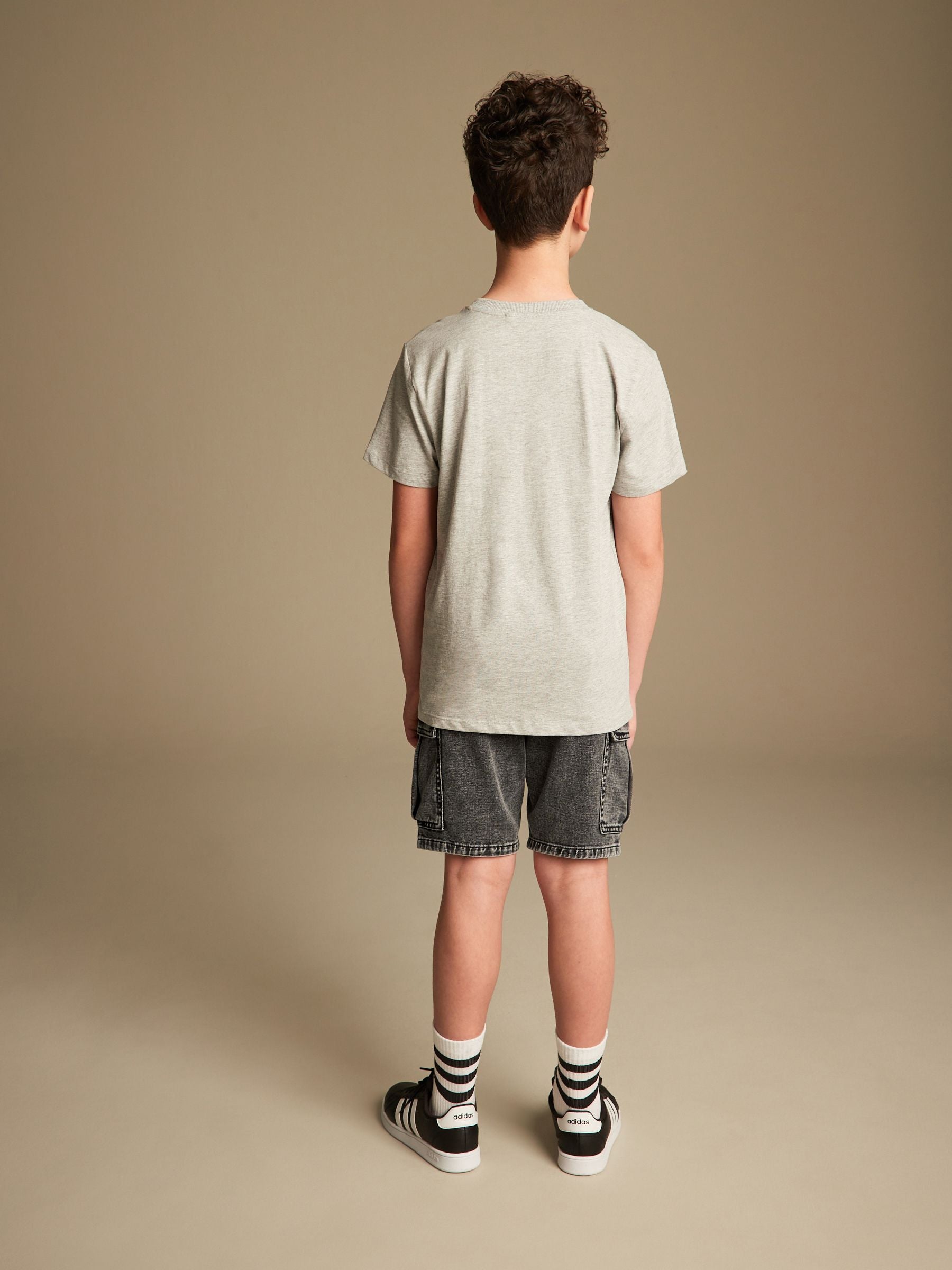 Dsiney Kidz - Grey Cargo Shorts (3-16yrs) image 3