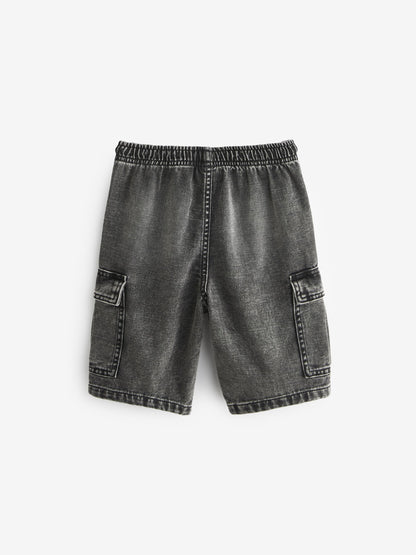 Dsiney Kidz - Grey Cargo Shorts (3-16yrs) image 6