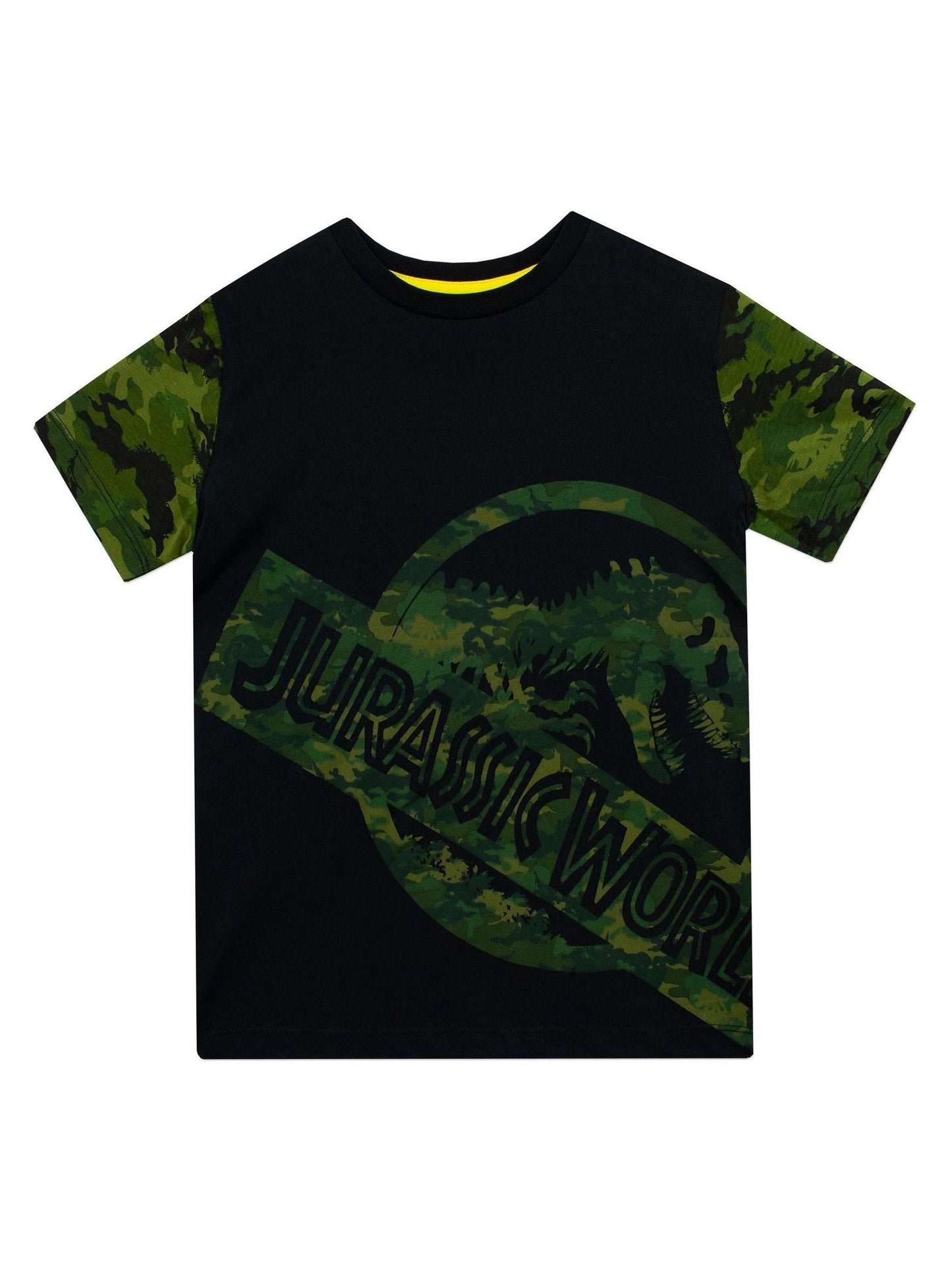 Dsiney Kidz - Character Black Black Jurassic World Short Sleeve T-Shirt image 1