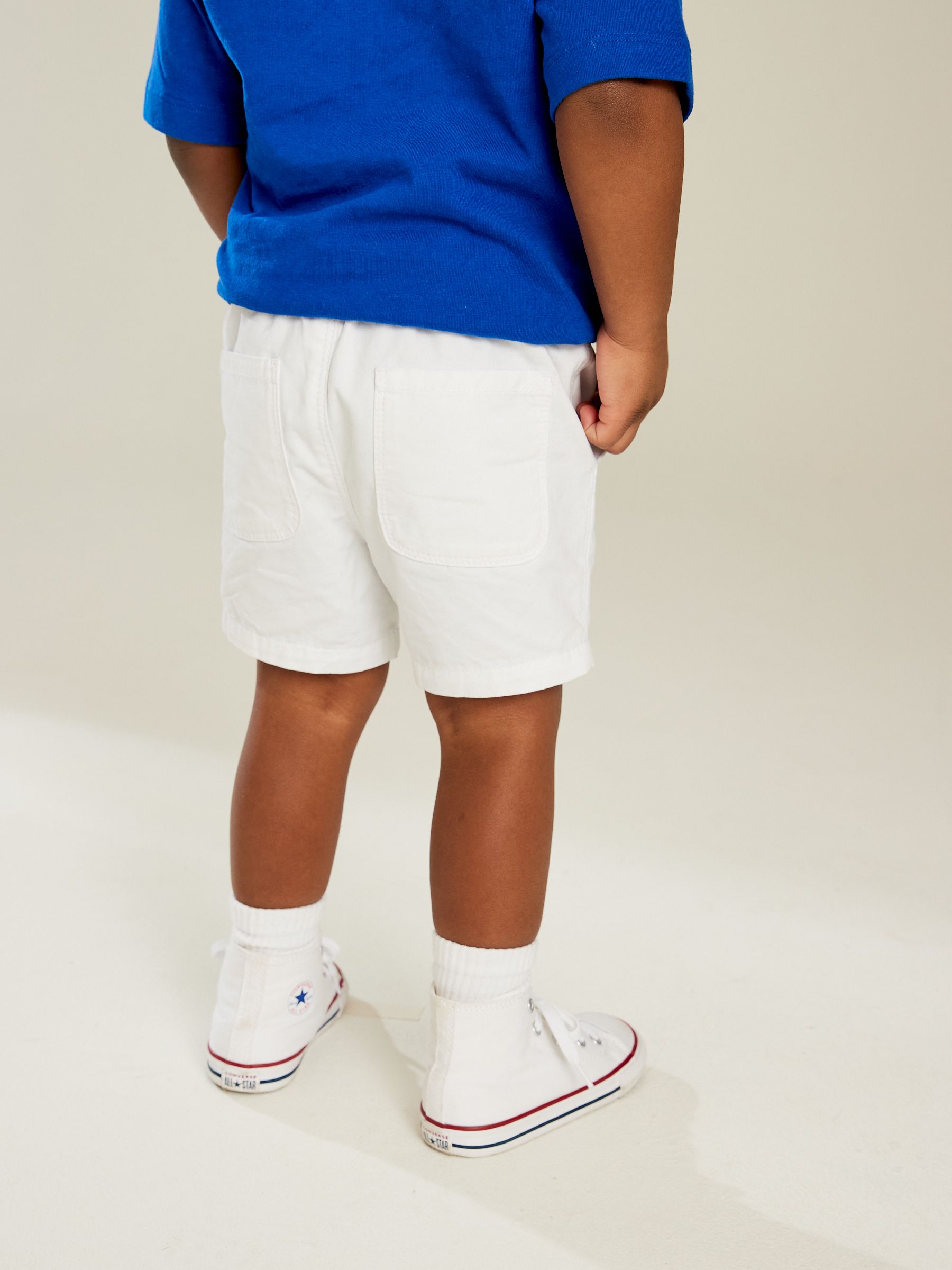 Dsiney Kidz - White Pull On Shorts (3mths-7yrs) image 4