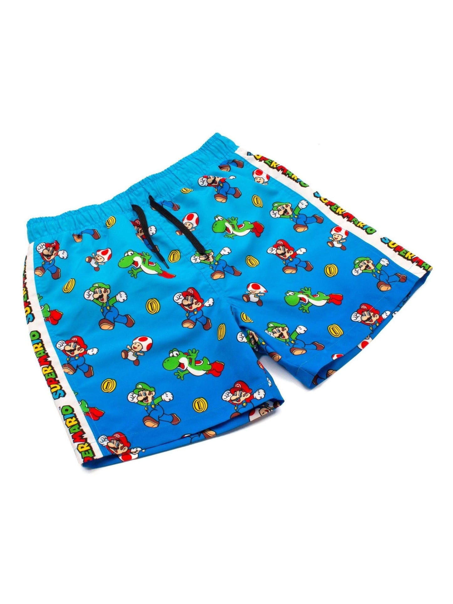 Dsiney Kidz - Vanilla Underground Blue Super Mario Bros Licencing Swim Shorts - Boys image 2
