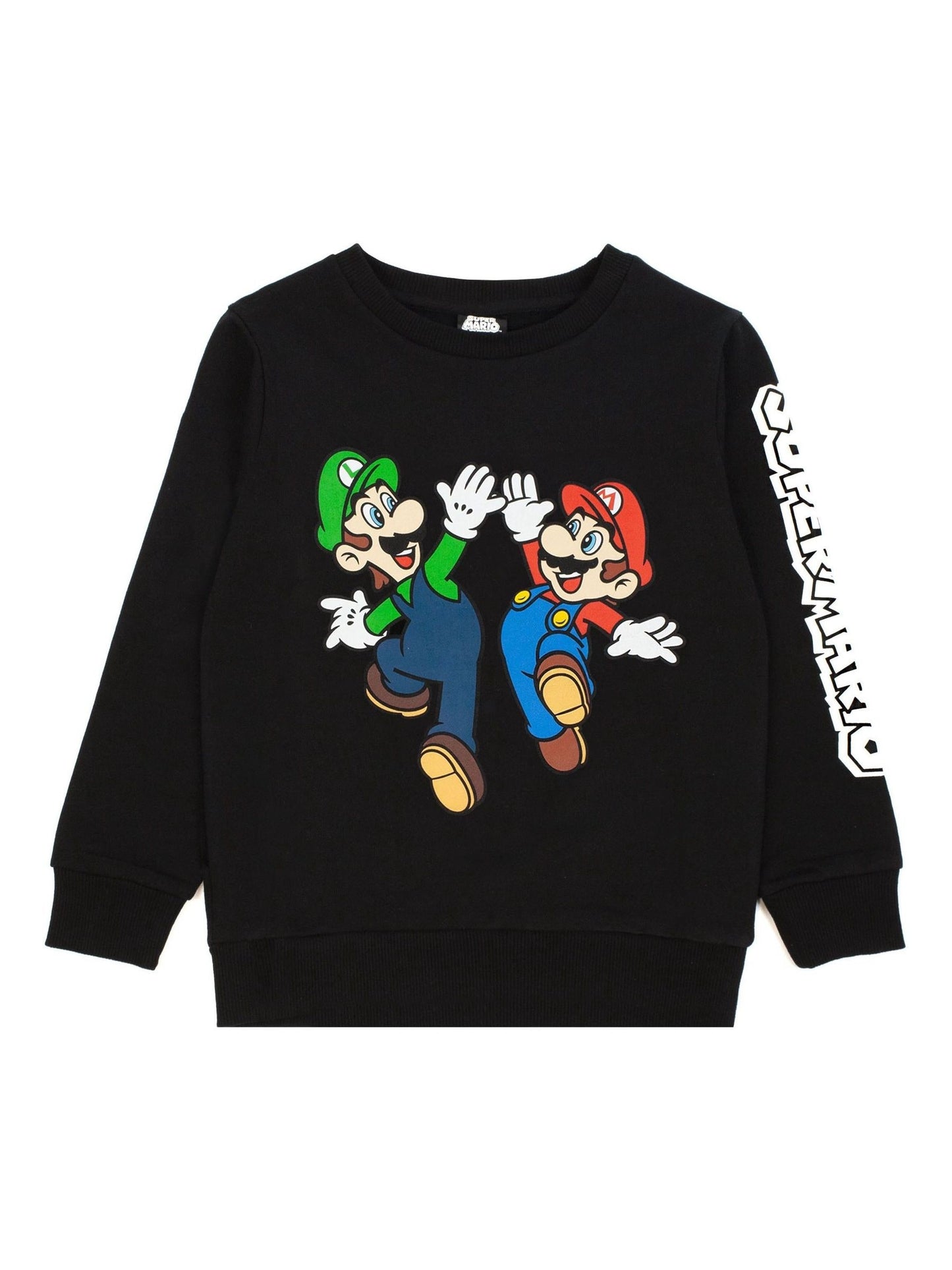 Dsiney Kidz - Vanilla Underground Black Mario Sweatshirt image 3