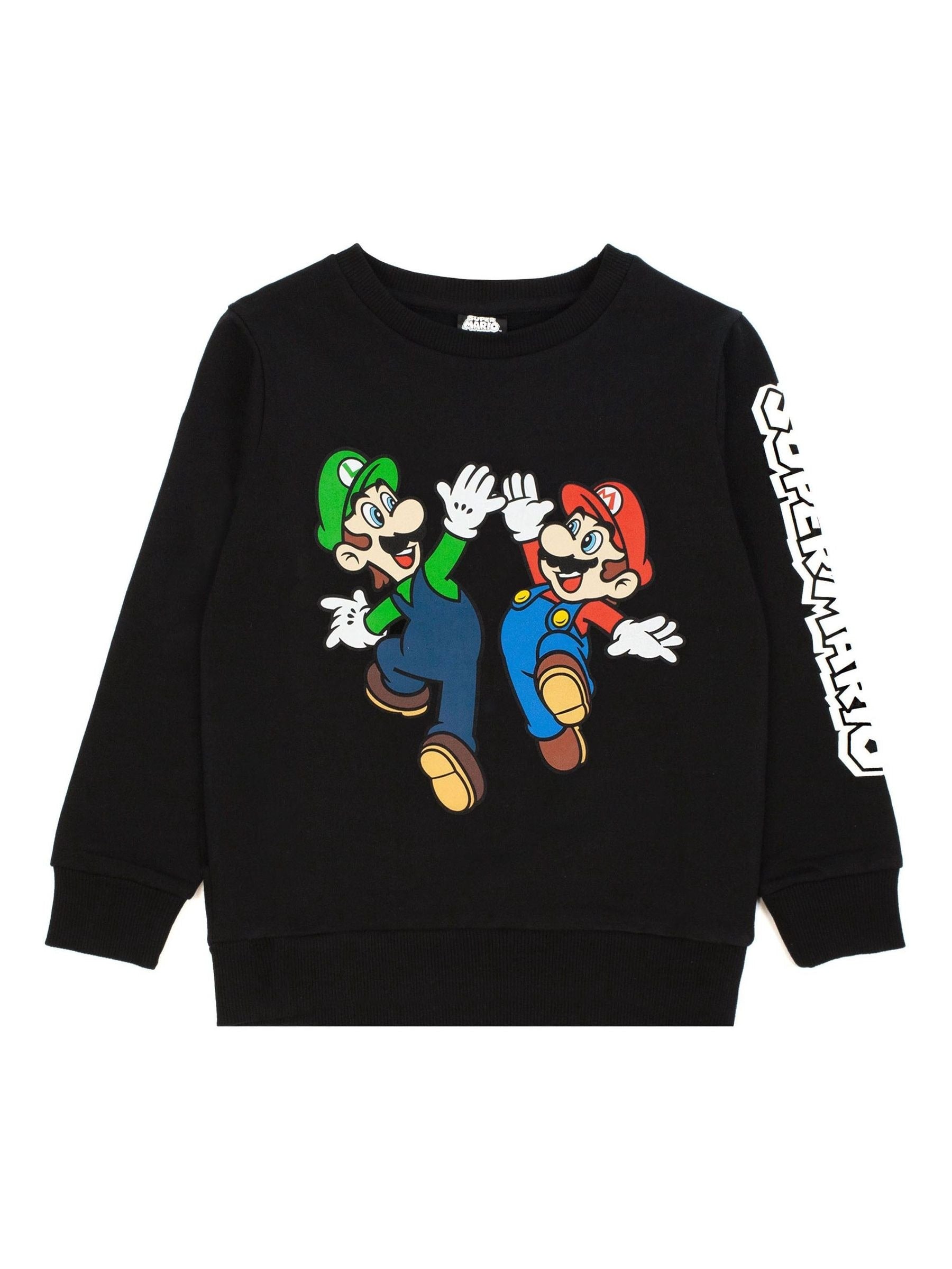 Dsiney Kidz - Vanilla Underground Black Mario Sweatshirt image 3