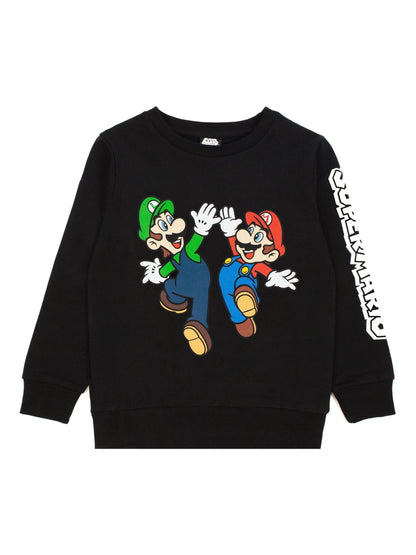 Dsiney Kidz - Vanilla Underground Black Mario Sweatshirt image 3