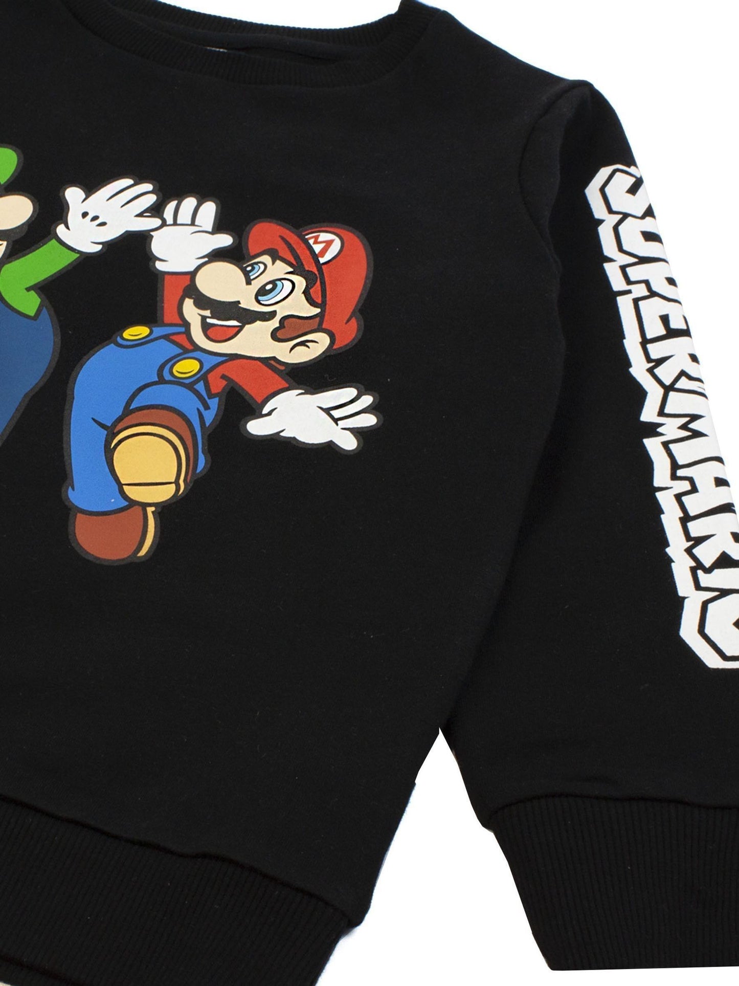 Dsiney Kidz - Vanilla Underground Black Mario Sweatshirt image 4
