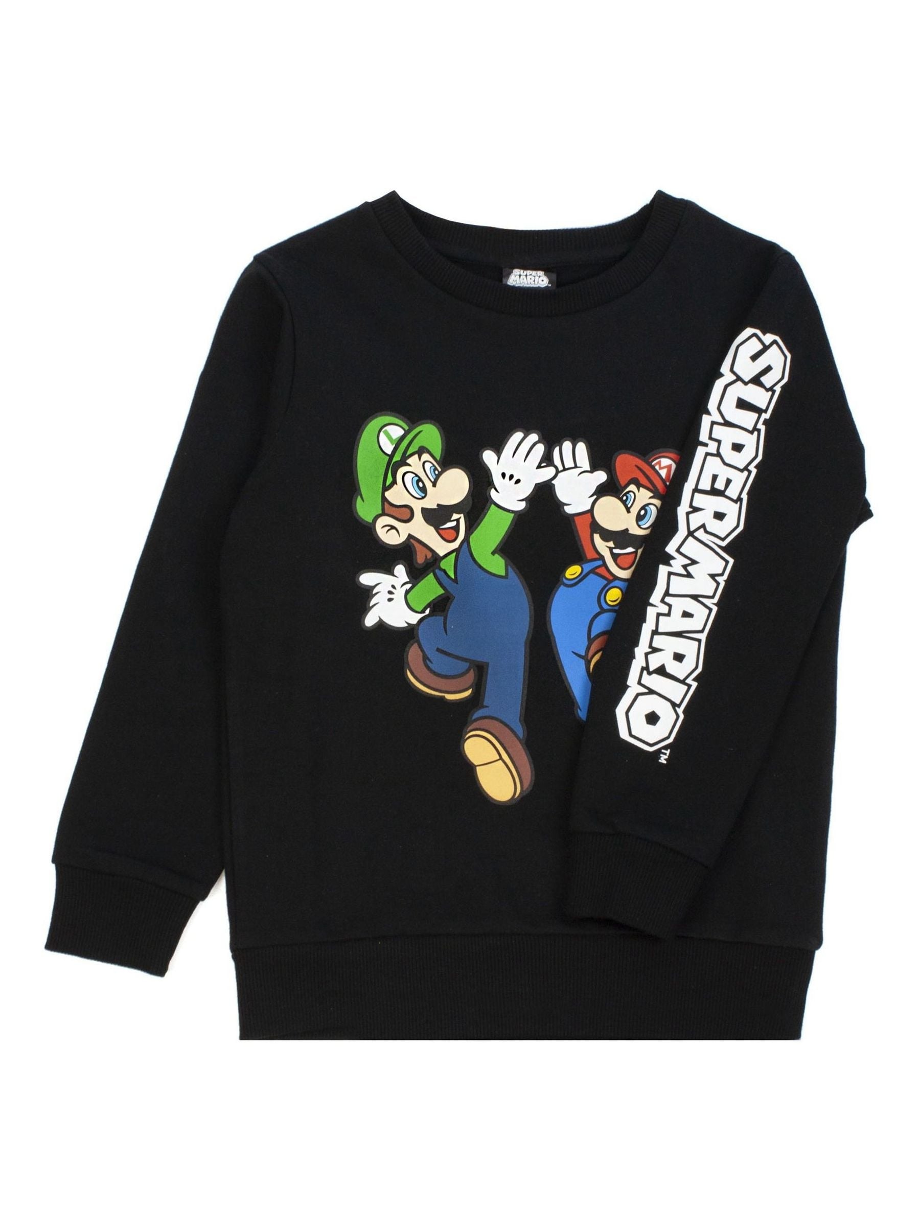 Dsiney Kidz - Vanilla Underground Black Mario Sweatshirt image 5