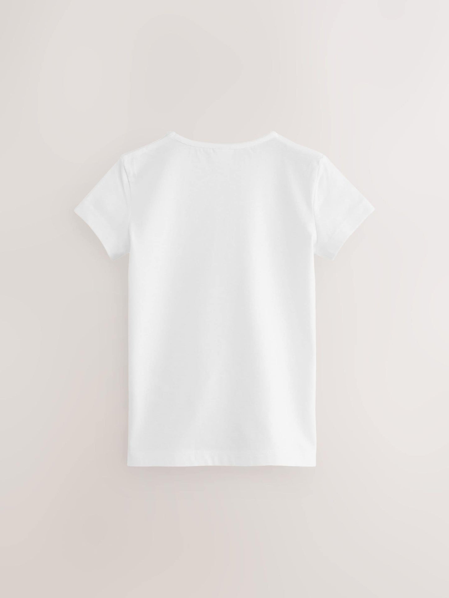 Dsiney Kidz - White 2 Pack 100% Cotton Gym School T-Shirts (3-16yrs) image 5