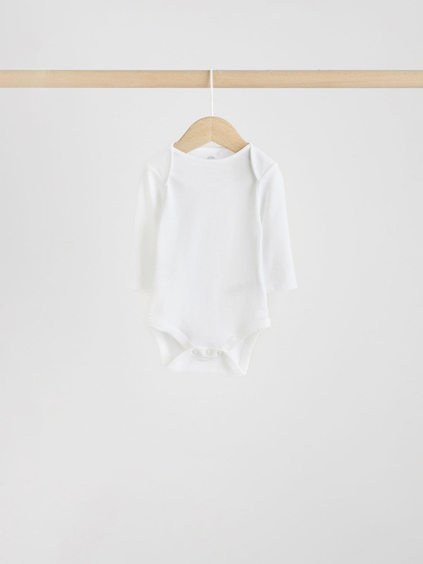 Blue 5 Pack Baby Long Sleeve Bodysuits image 8
