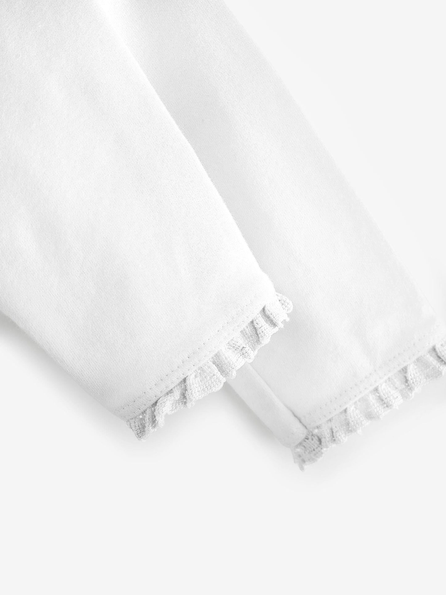 White Lace Trim Leggings (3mths-7yrs) image 3