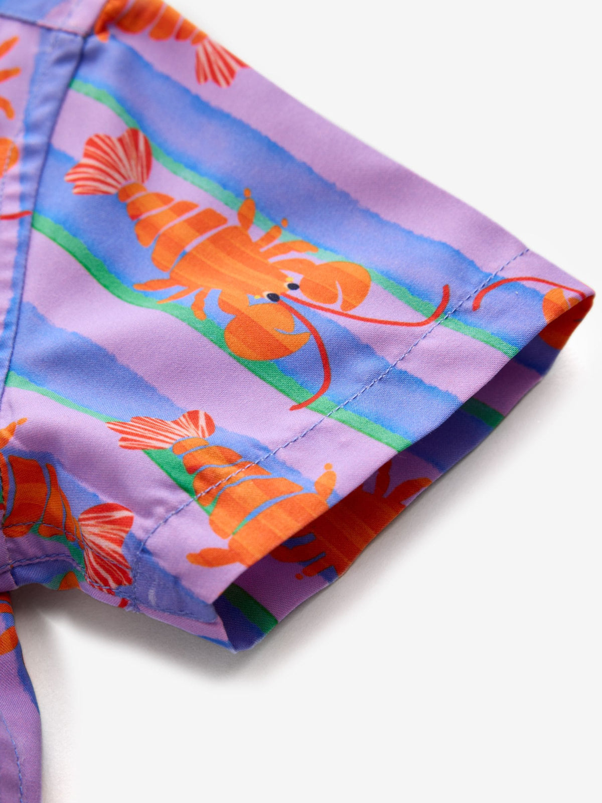 Dsiney Kidz - Pink/Lilac Lobster Stripe Printed Shirt (12mths-7yrs) image 5