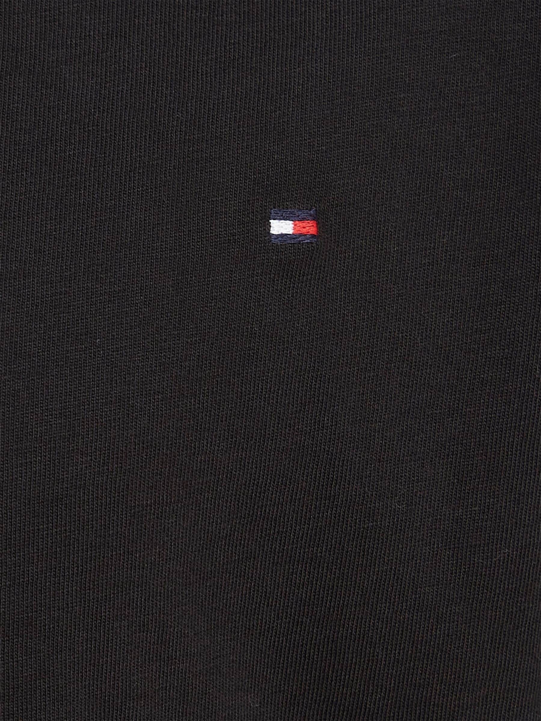 Tommy Hilfiger Black Basic Long Sleeve Top image 6