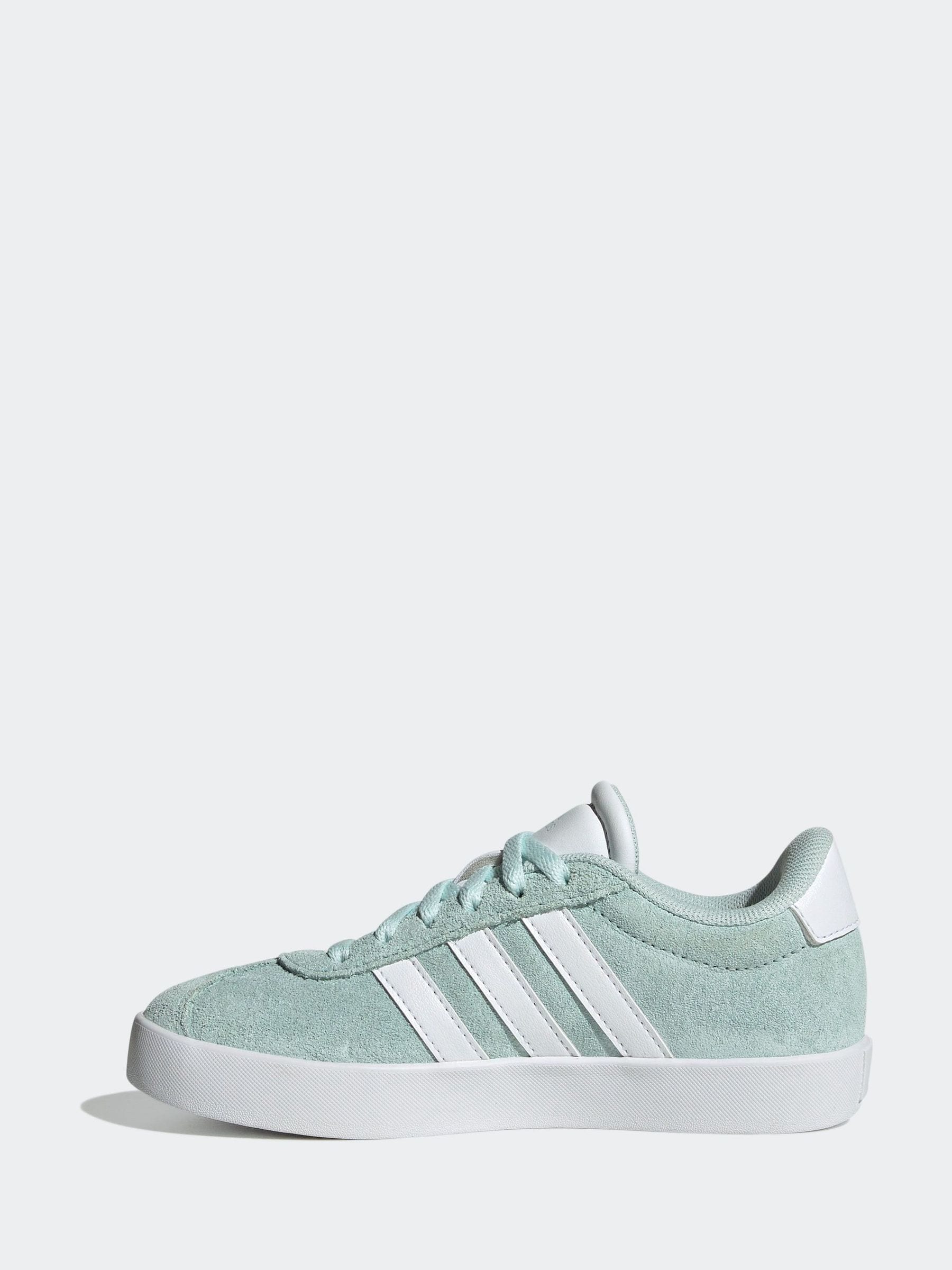 adidas Mint Green VL Court 3.0 Trainers image 7