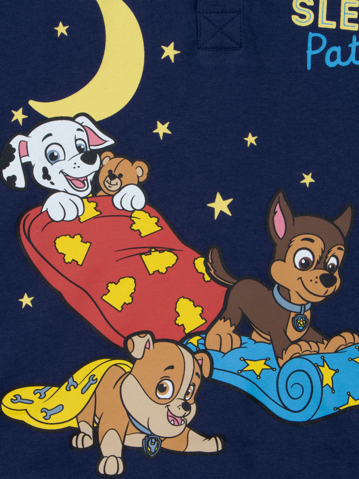 Character Blue Paw Patrol Sleep Button Collar Pyjamas - image 8