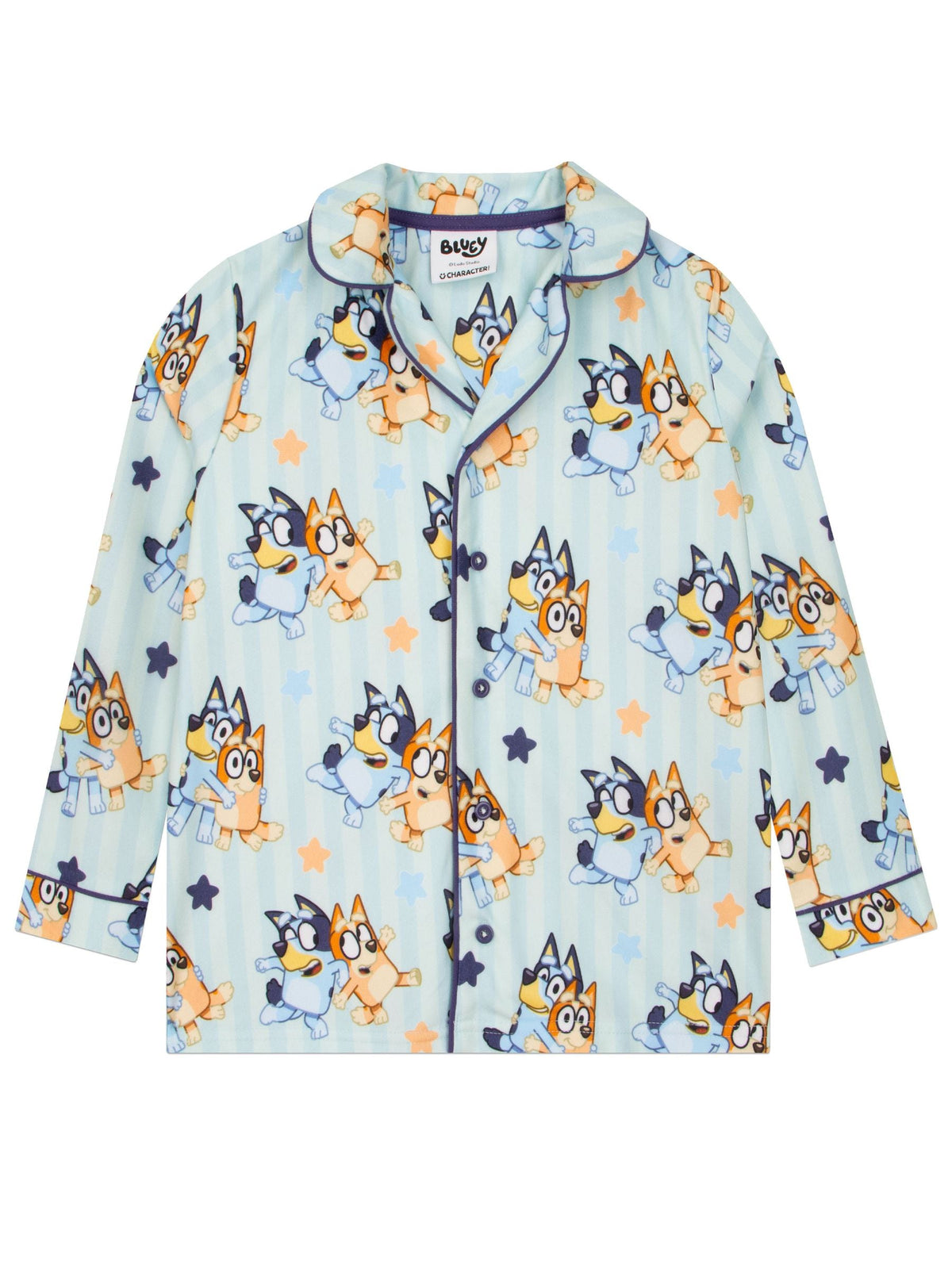 Character Blue Bluey And Bingo Button Up Pyjamas - image 8