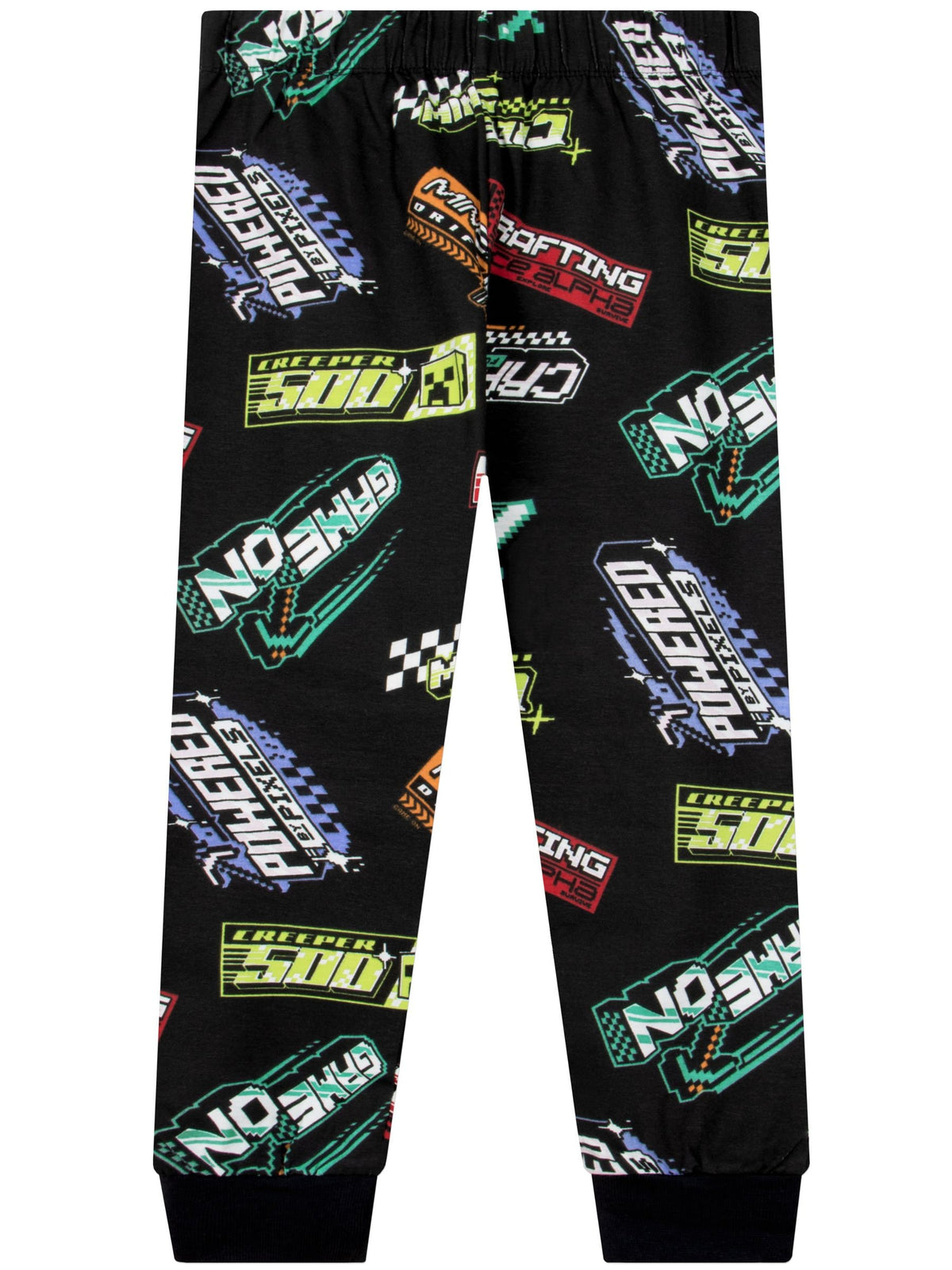 Character Black Minecraft Racing Sports Club Pyjamas - image 10