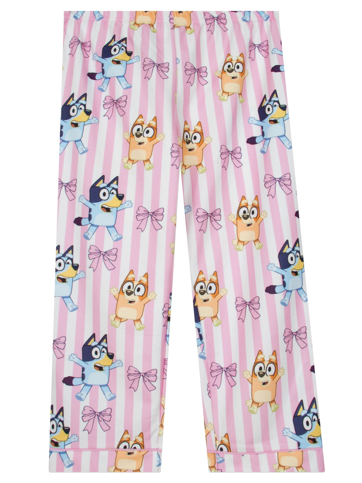 Character Pink Bluey And Bingo Button Up Pyjamas - image 3
