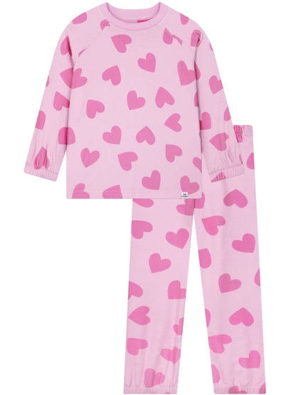 Harry Bear Pink Heart Fleece Pyjamas - image 4