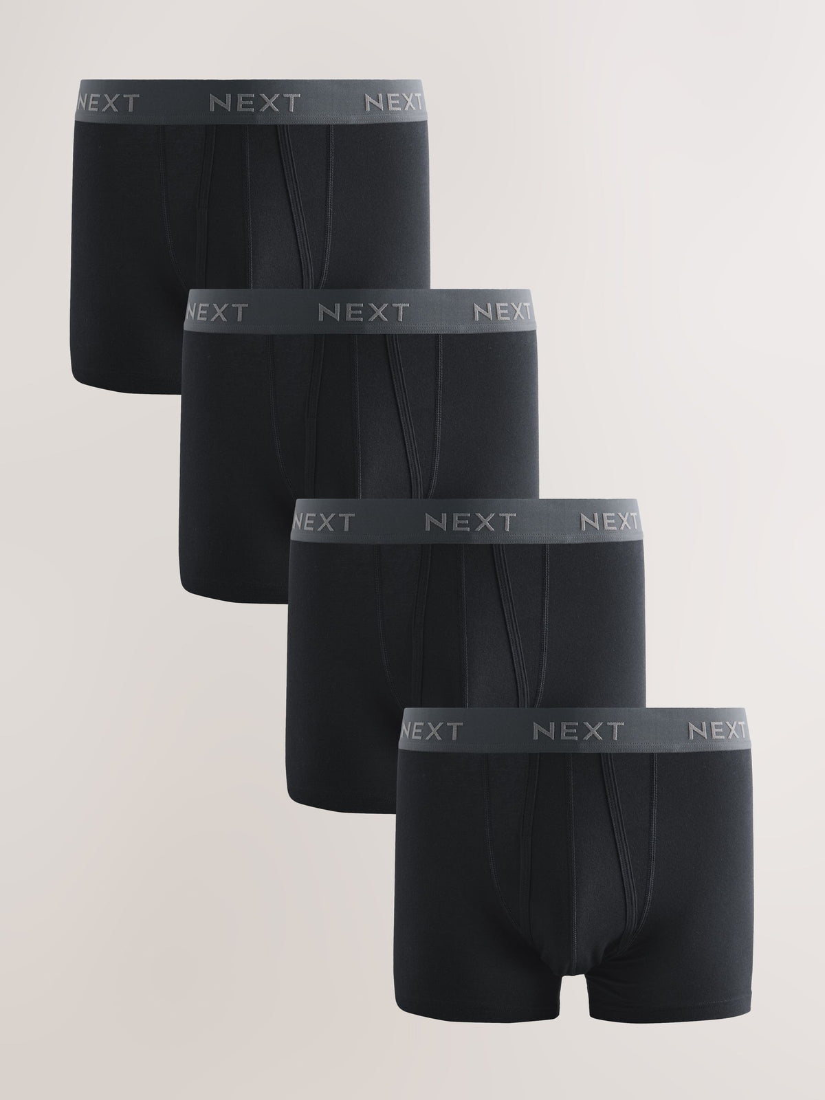 Dsiney Kidz - Black 4 pack A-Front Pure 100% Cotton Boxers image 1