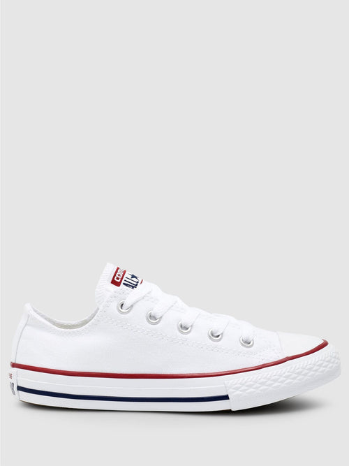 Converse White Chuck Taylor All Star Ox Junior Trainers image 1