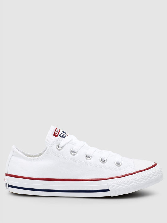 Converse White Chuck Taylor All Star Ox Junior Trainers image 1