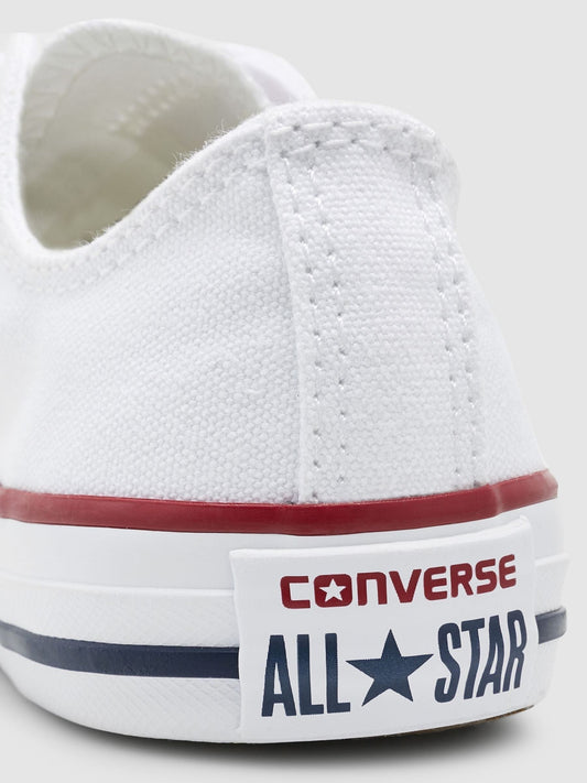 Converse White Chuck Taylor All Star Ox Junior Trainers image 2