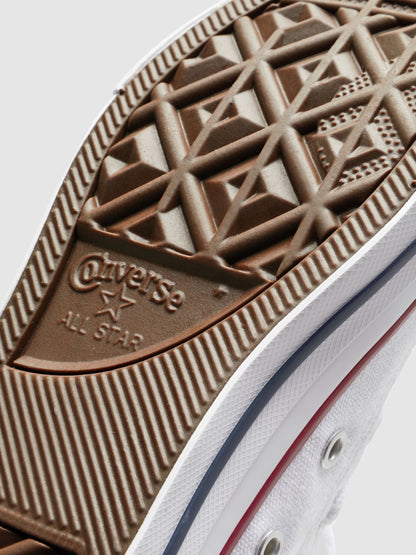 Converse White Chuck Taylor All Star Ox Junior Trainers image 3