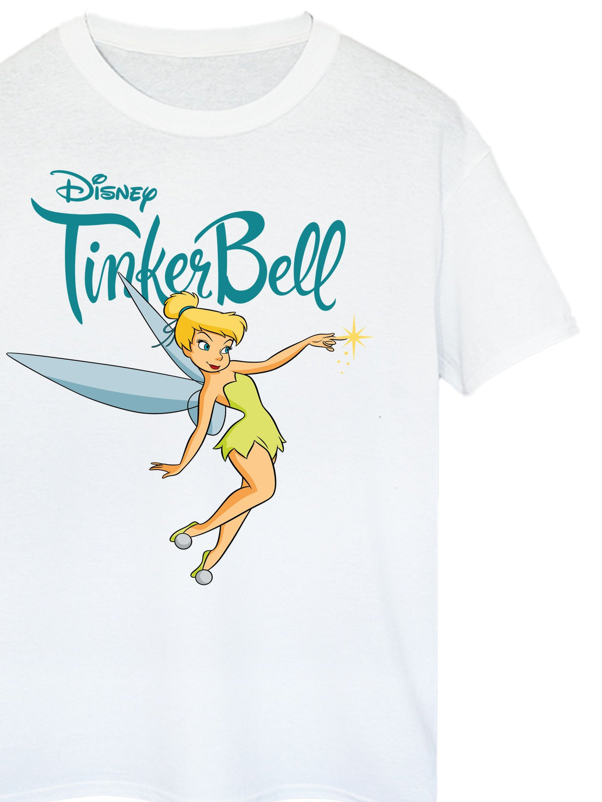 Brands In White Disney Peter Pan Tinker Bell T-Shirt - image 4