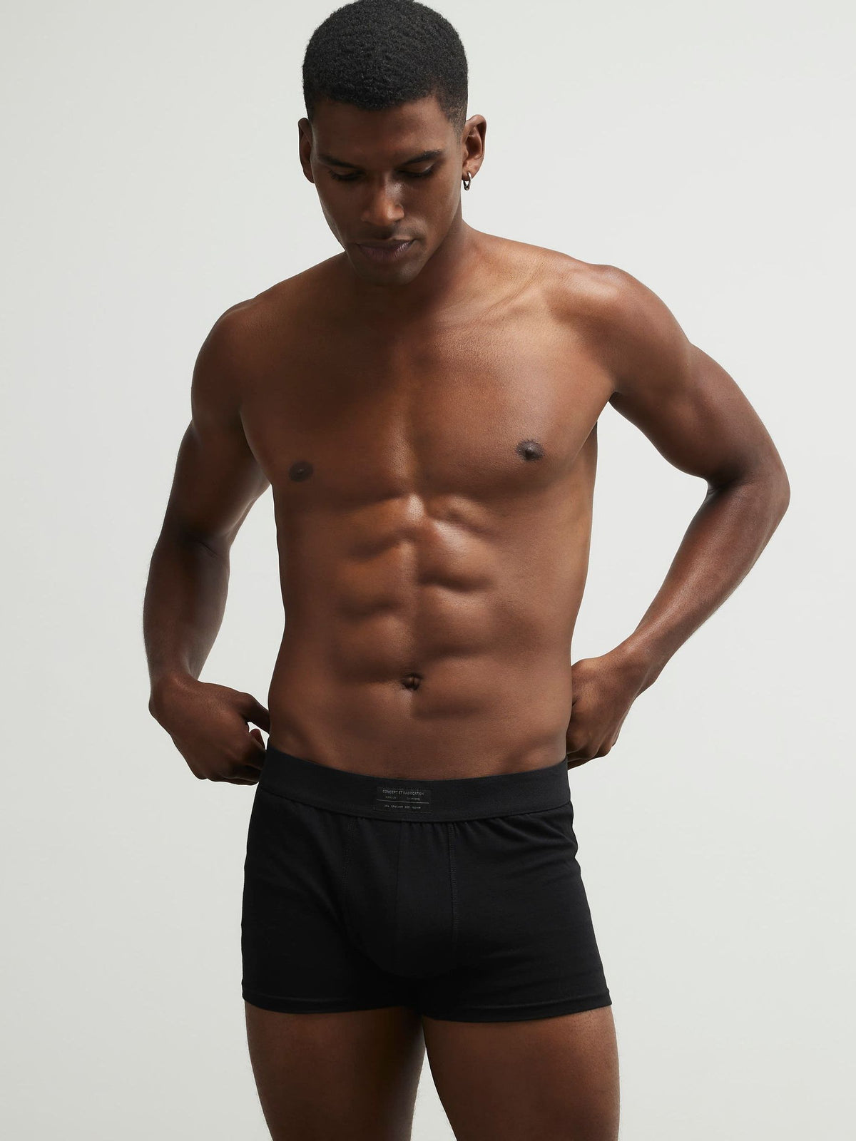 Dsiney Kidz - River Island Black Woven Waistband Trunks 5 Pack image 2