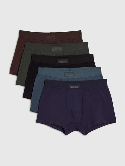 Dsiney Kidz - River Island Brown Woven Waistband Trunks 5 Pack image 1