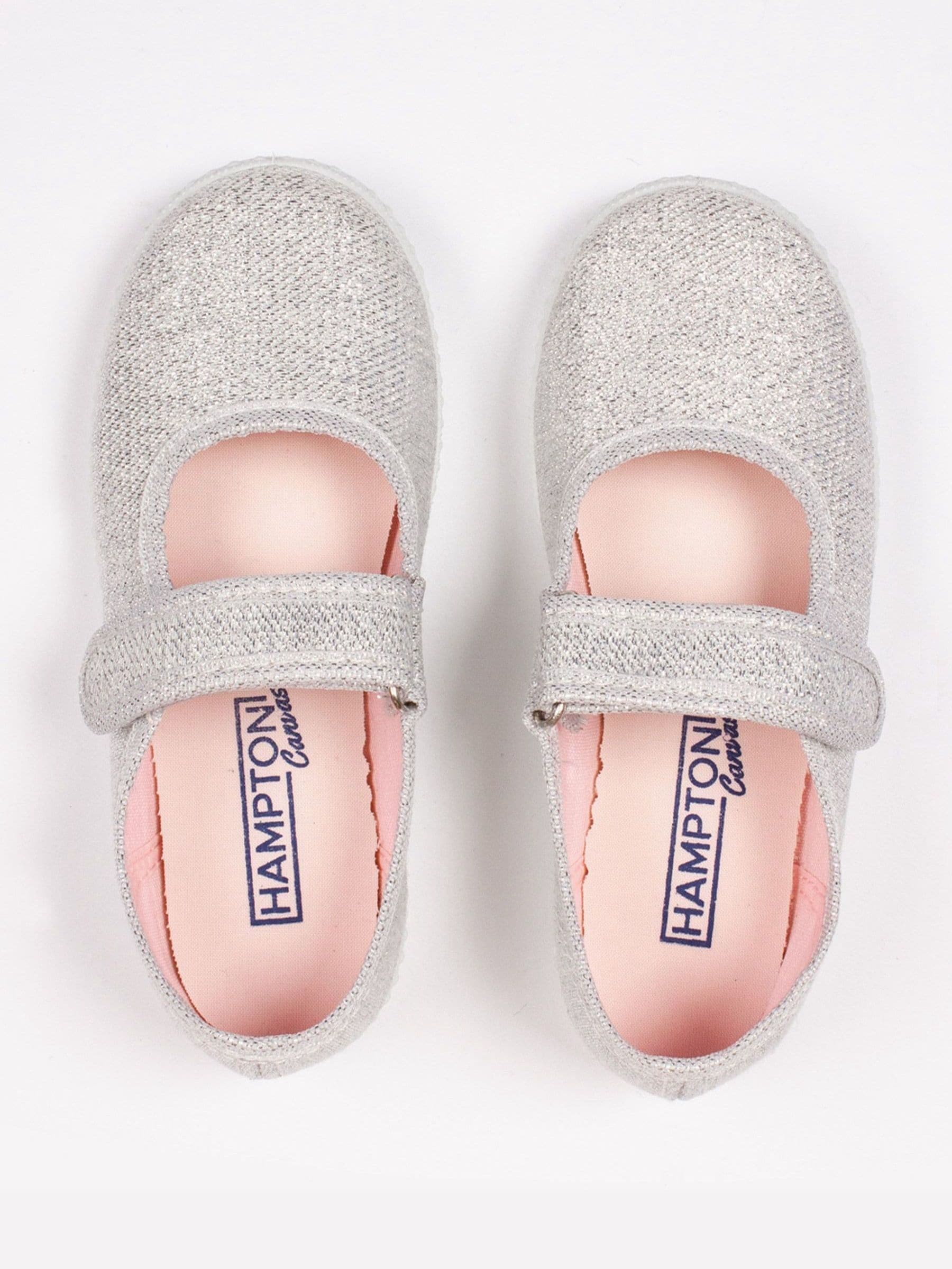 Silver Martha Canvas Shoes image 3