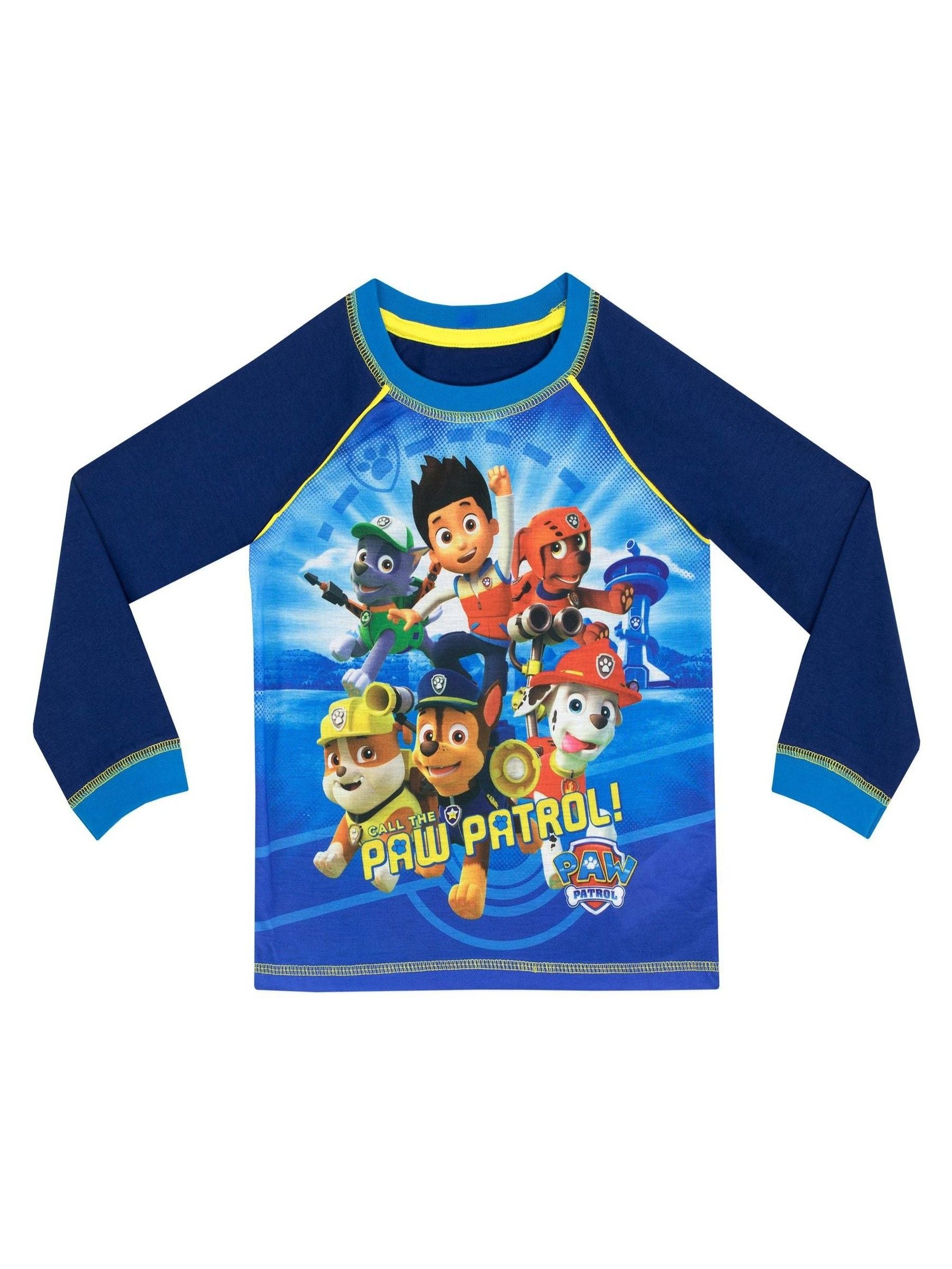 Dsiney Kidz - Character Blue Chase Paw Patrol Printed Long Sleeve Pyjamas image 2