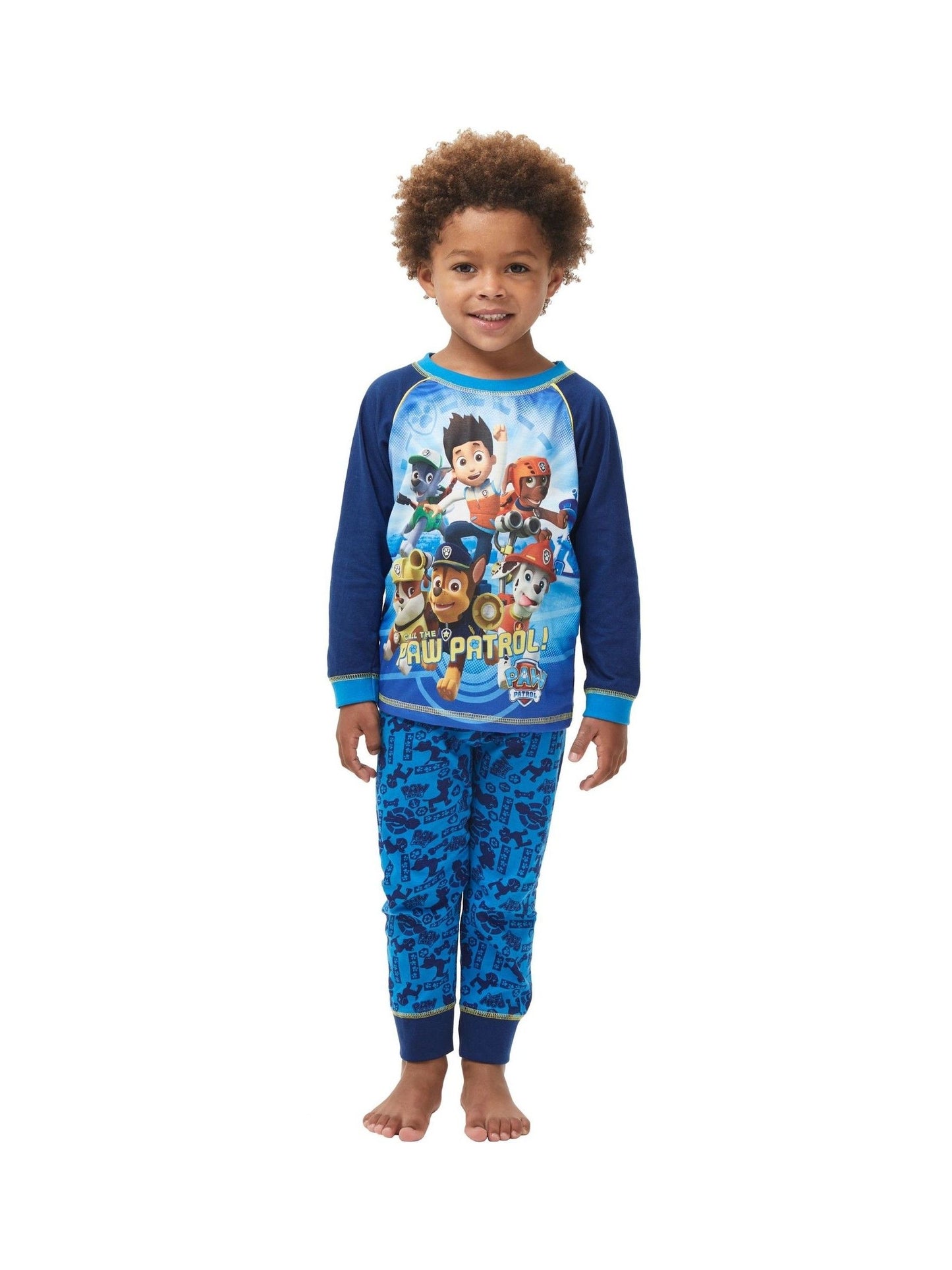 Dsiney Kidz - Character Blue Chase Paw Patrol Printed Long Sleeve Pyjamas image 6