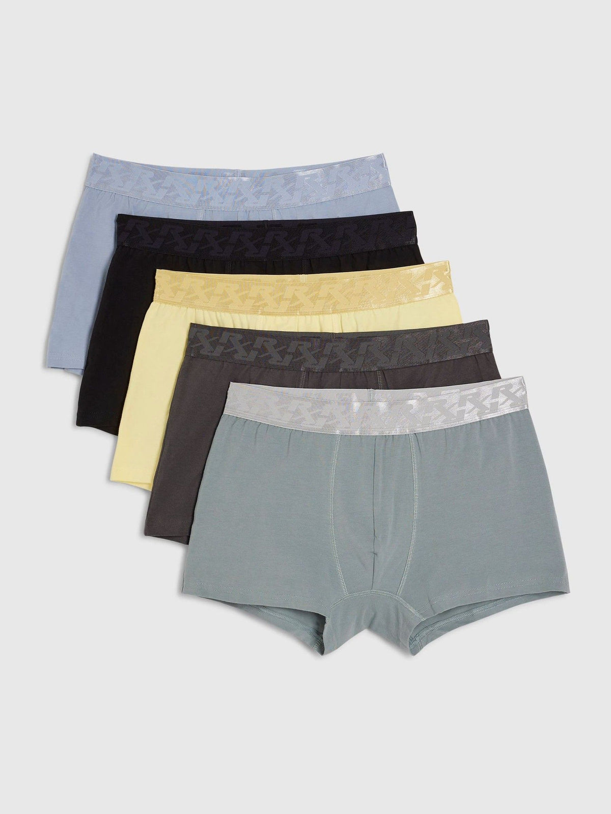 Dsiney Kidz - River Island Grey RXR Waistband Trunks 5 Pack image 1